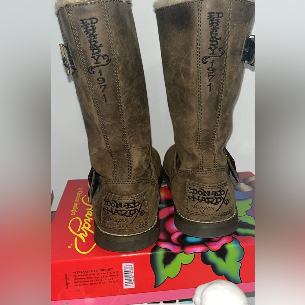 Ed Hardy Designs Boots